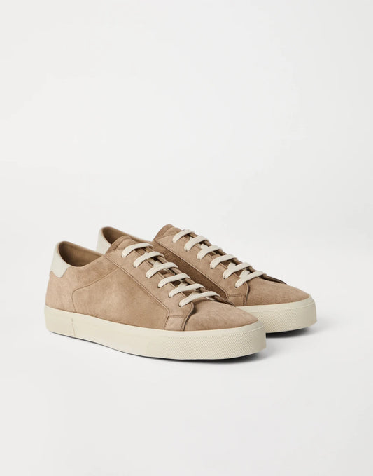 Suede sneakers