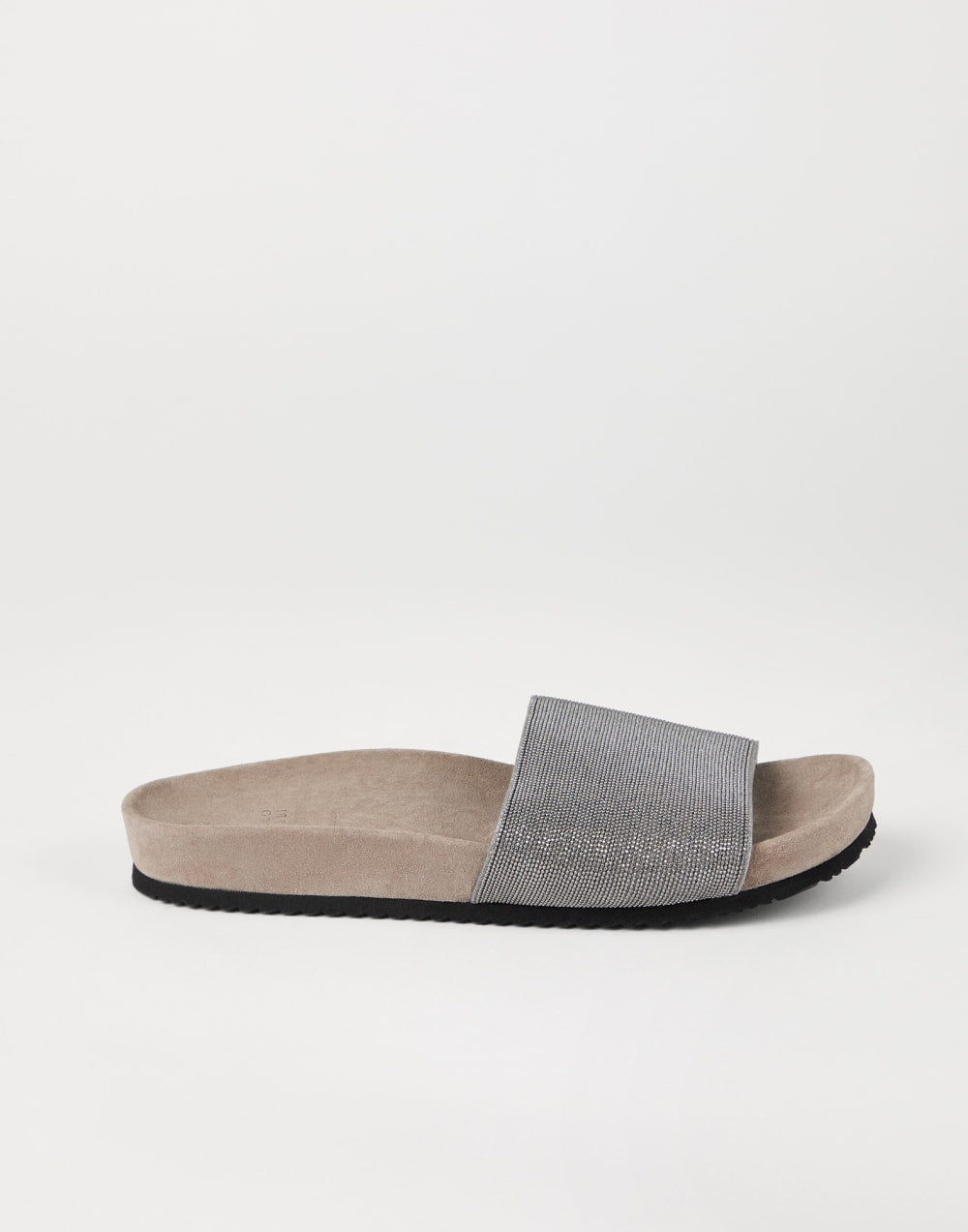 Precious slides in suede