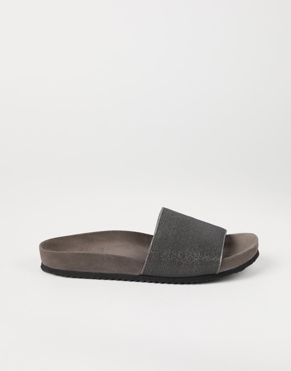 Precious slides in suede