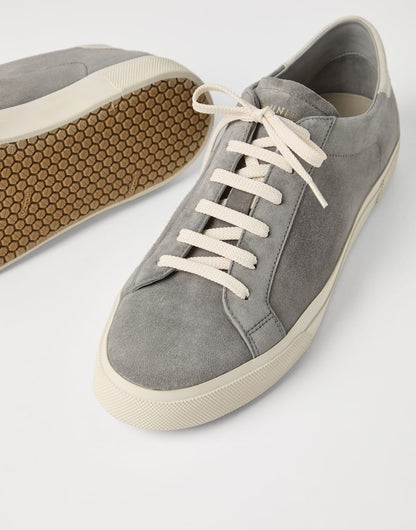 Suede sneakers