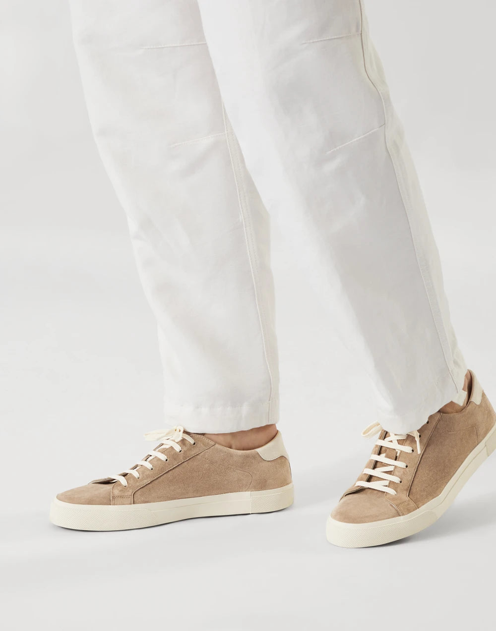 Suede sneakers