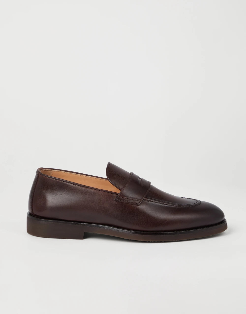 Calfskin penny loafers