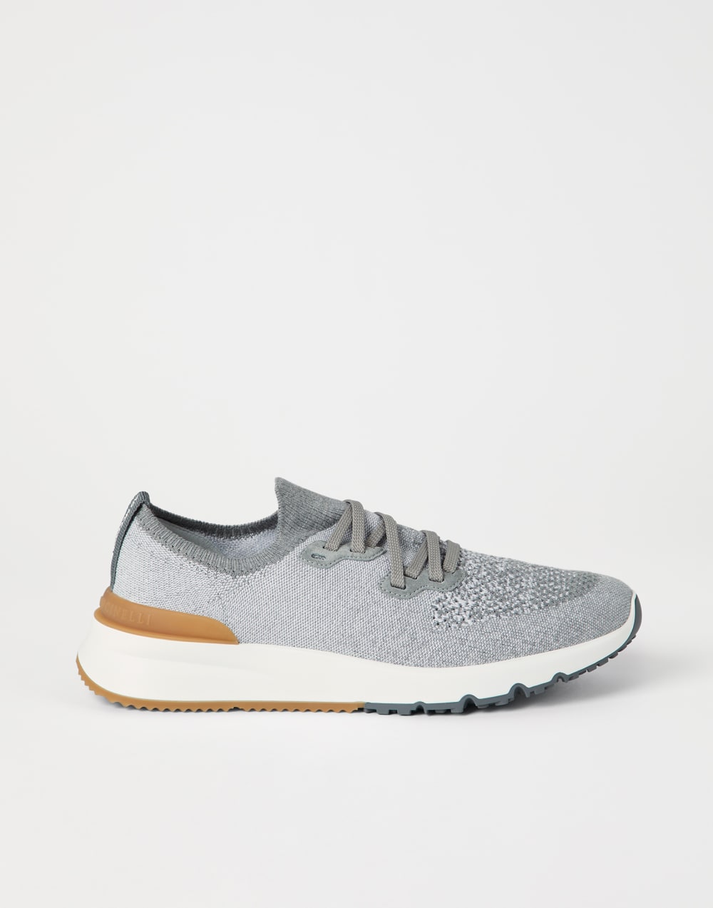 Cotton chiné knit runners