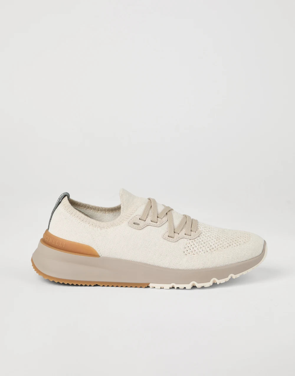 Cotton chiné knit runners